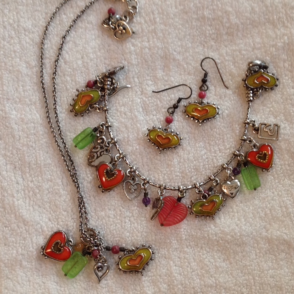 Brighton Heart Jewelry Set